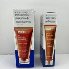 Severe Acne Foaming Cleansing Wash 5 oz  Terminator 10 Spot Treatment 1 oz