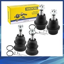 MOOG Front Upper and Lower Ball Joints for Chevy GMC Silverado Sierra 1500 Yukon