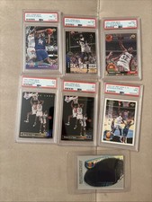 SHAQUILLE O'NEAL ROOKIE CARD RC PSA GRADED LOT Of (6) With 3D Glasses