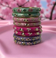 kids pastel bracelet Set Of 2 purple  Holiday Gifts