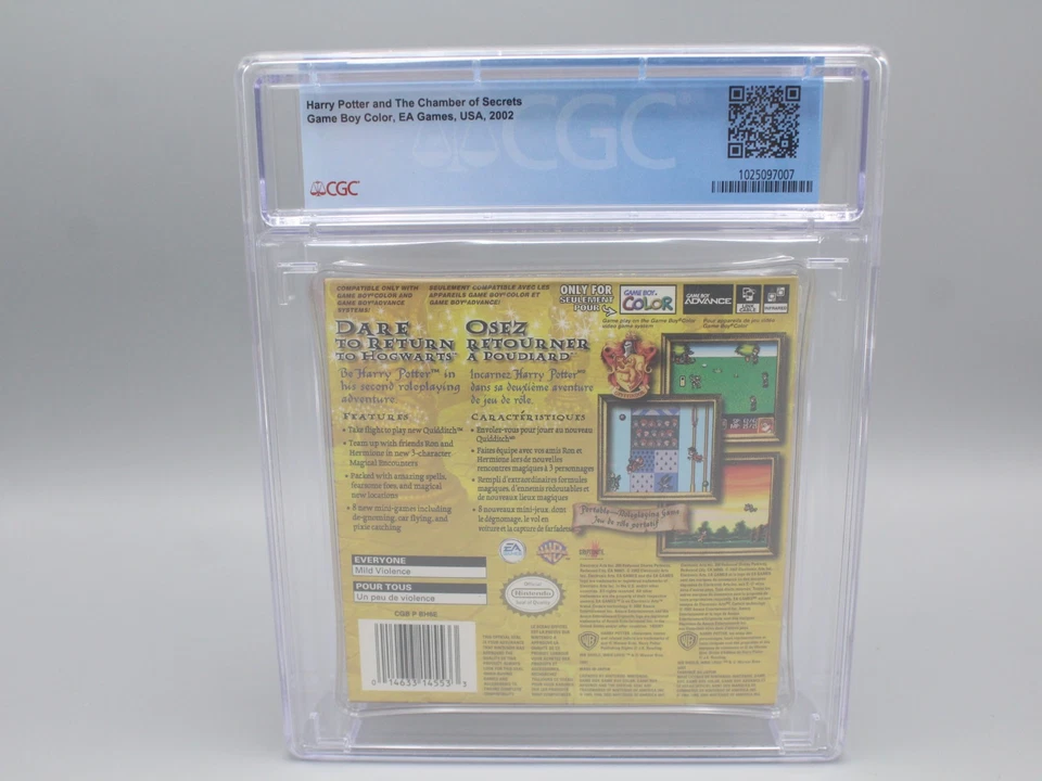Harry Potter Chamber of Secrets Game Boy Color GBC Factory Sealed CGC 9.9 A++! - Image 4 of 4