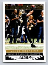 2013 Score #132 Lance Moore New Orleans Saints