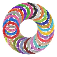 30 Pcs 3D Pen Filament, 1.75mm Dia 33ft Length, 30 Colors