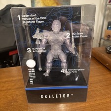 SKELETOR ART OF ENGINEERING CLEAR MATTEL CREATIONS MOTU ORIGINS FIGURE