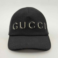 Gucci Strapback "WOOL LOGO" - Size M 4633-51