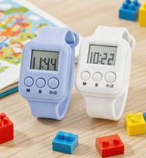 Child Kitchen Small Timer Pomodoro Countdown Digital Lcd Display Device Mini