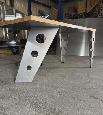 28  DIY Metal Table Legs | Handcrafted Aluminum | Modern Desk Table Base
