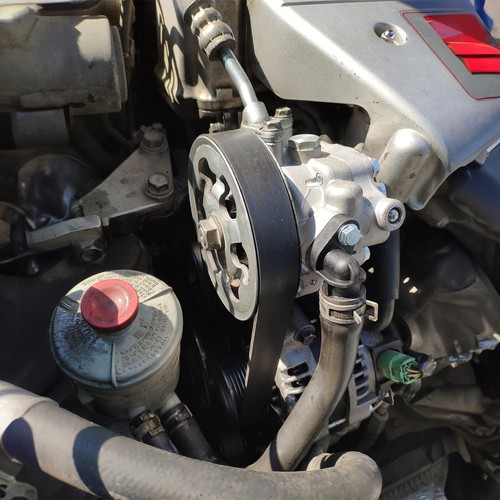 New Power Steering Pump FOR Honda Accord 2003-2007 2.4L WITH PULLEY 56110RAAA01 - Foto 9 di 11
