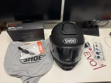 Shoei Neotec 2 helmet Size Medium With Sena SRL Bluetooth Headset