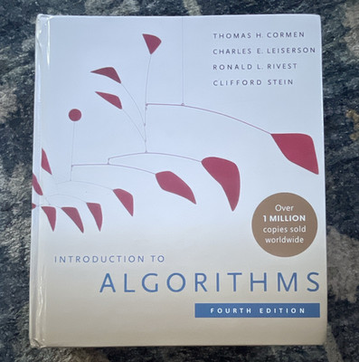 Introduction to Algorithms 4th Ed Hardcover 2022 Cormen Leiserson Rivest Stein