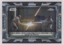 2024 Chrome Star Wars Hyperspace Galactic Eras Naboo Qui-Gon Jinn Darth Maul 1u6