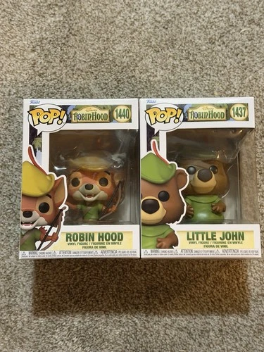 Funko Disney Pop! Vinyl: Robin Hood #1034 Little John #1437