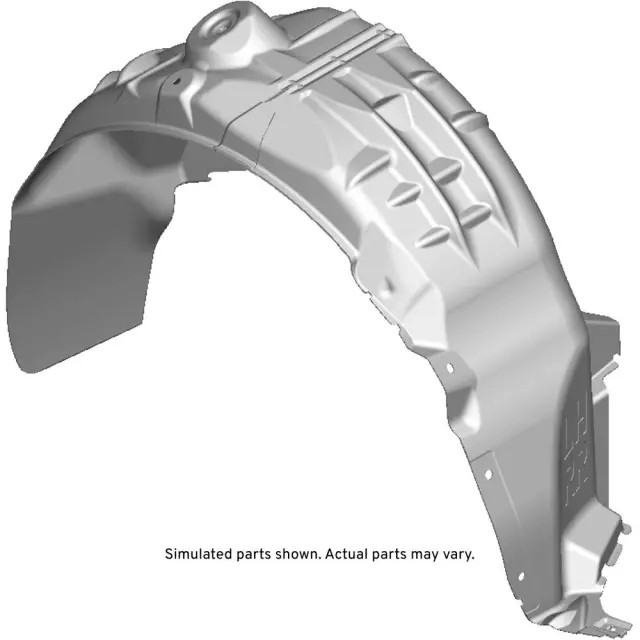 Forro de paso trasero izquierdo para Chevrolet Cruze 2017-2019 (N/P 39108335)