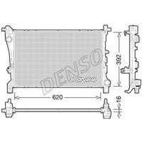 Denso KüHler WasserküHler MotorküHler FüR Fiat 500L 199_ 1.4 0.9 1.3 D