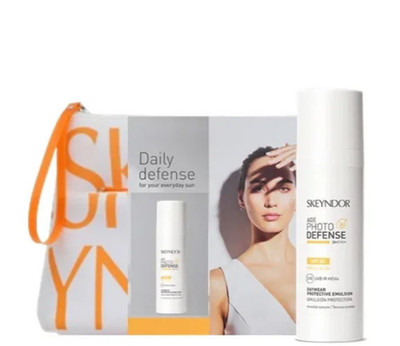 Age Photo Defense : Daywear Emulsion 15ML + Matt Protective Cream 75ML Skeyndor