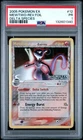 2005 POKEMON EX DELTA SPECIES #12 MEWTWO-REVERSE FOIL PSA 1