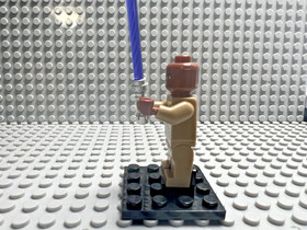 Lego Star Wars Minifigure - Mace Windu Large Eyes - SW0220 from SET 7868