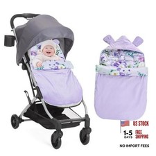 Winter Baby Car Seat Cover, Infant Carseat Blankets for Babies, Warm purple