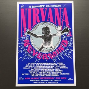 Nirvana Nevermind Poster | eBay