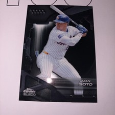 2026 Topps Chrome Black Juan Soto New York Mets Base NM-MT Clean #6