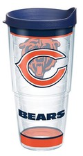 USA Made Double Walled Insulated NFL Chicago Bears Tervis Team Tumbler Cup
