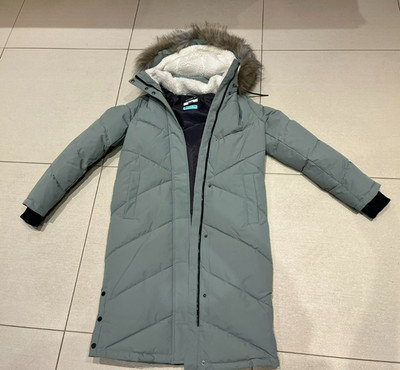 Roxy Women Dryflight Long Parka Insulated Jacket Green Small; NWT Retail $209
