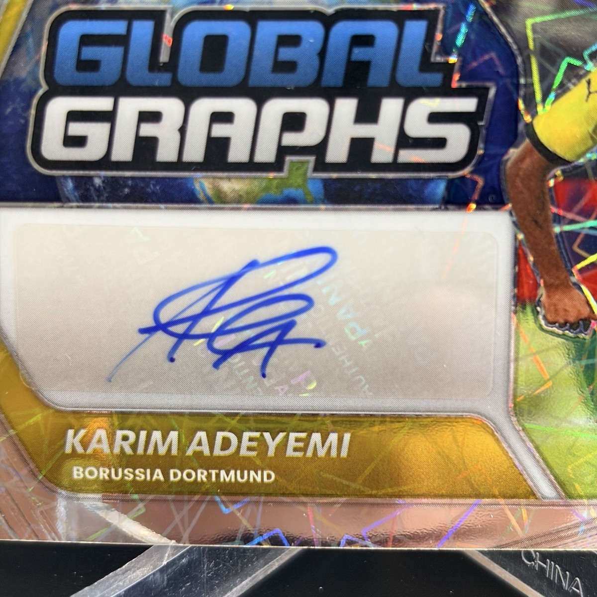 2025 Panini Prizm FIFA Club World Cup Karim Adeyemi #GG-KA Global