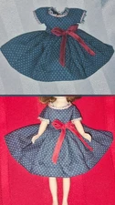 Vintage Betsy McCall Doll Schoolgirl Dress B-2,  HTF Loopy Lace Variation EXC!