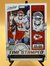 2024 Prestige Football Time Stamped Mike Edwards #TS-MES Kansas City Chiefs