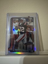 Topps Chrome 2025 TreVeyon Henderson Rookie Silver Refractor #328 Patriots NFL