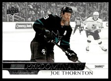 2020-21 Upper Deck Predominant Joe Thornton San Jose Sharks #PR-14