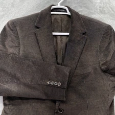 Hugo Boss Blazer Men Size 42L two button Jacket Casual Corduroy Sport Coat