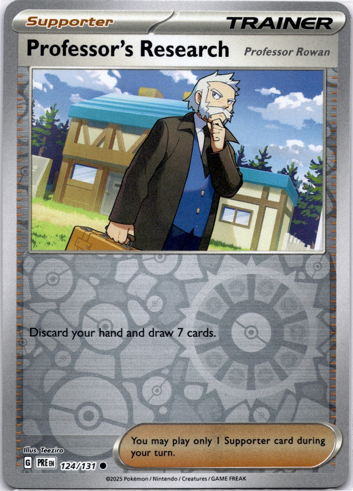 Professor's Research [Professor Rowan] #124/131 SV: Prismatic Evolutions RH