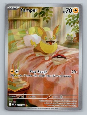 Pokemon ME02: Phantasmal Flames #099/094 Yamper