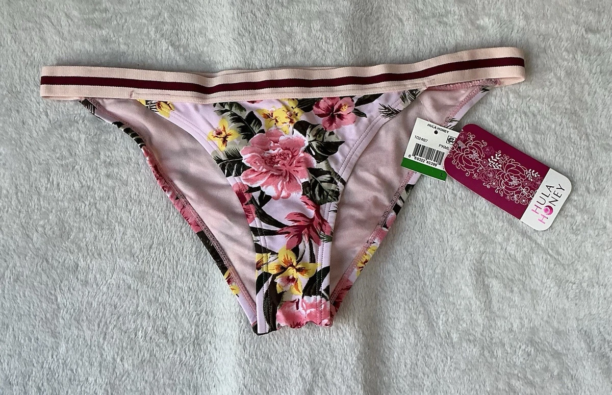 Bas De Bikini Hula Honey Noir/blanc à Carreaux Taille S - Neuf Avec étiquettes