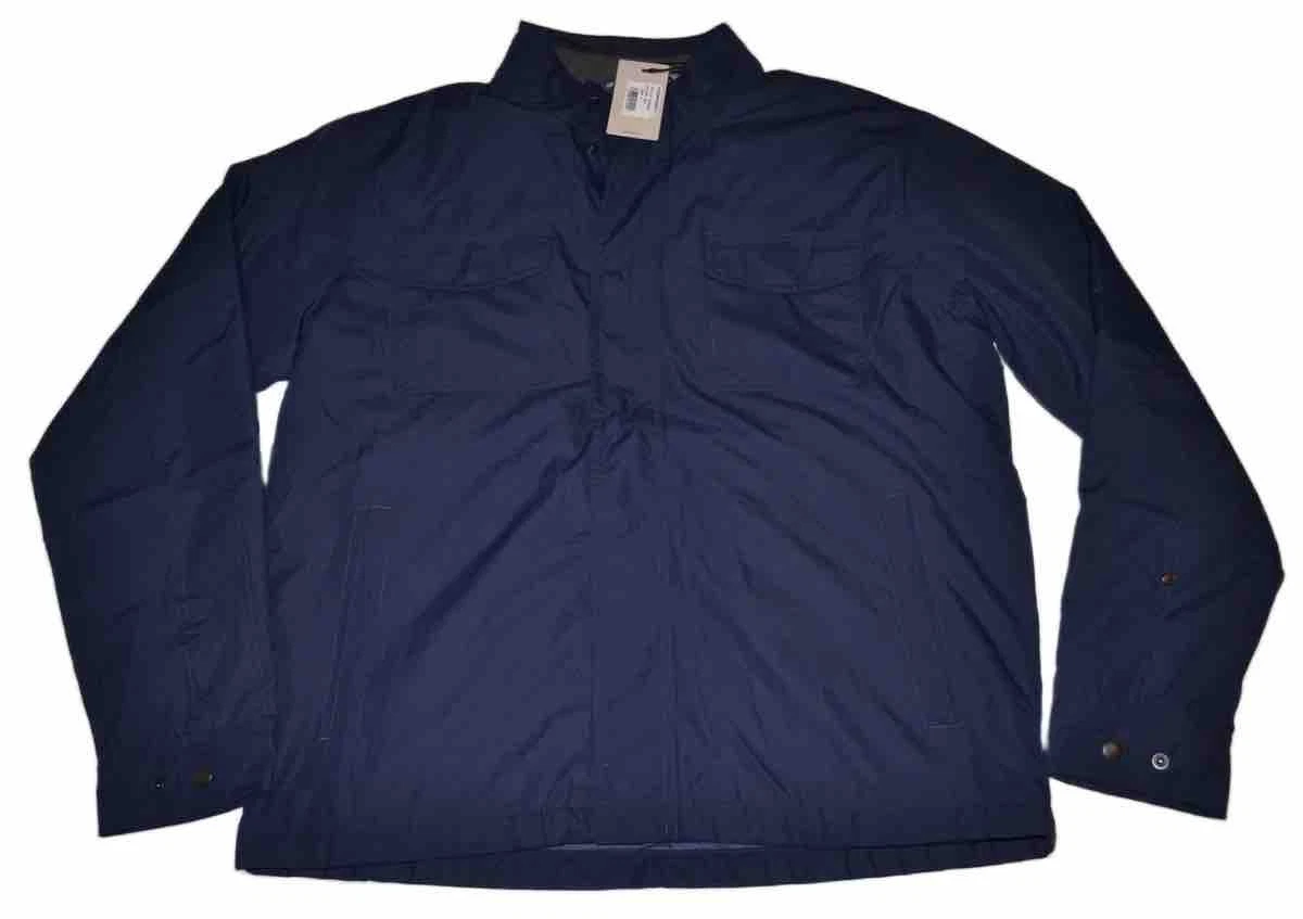 PETER MILLAR Norfolk Bomber Jacket Navy Men’s Large MF24Z03 NWT image 1
