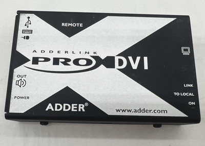 Adder Adderlink ProX DVI X-DVIPRO Single DVI Extender/USB Remote Modules
