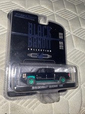 Greenlight Black Bandit 2015 Chevrolet Silverado 1500 Green Machine 1:64 Chase