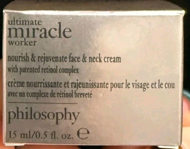 Ultimate Miracle Worker Philosophy Nourish & Rejuvenate Face