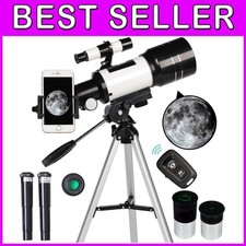 Portable Astronomy Telescope with Phone Mount