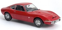 Opel Gt 1900 1968 Rot Modellauto G1648001 Hachette 1:24
