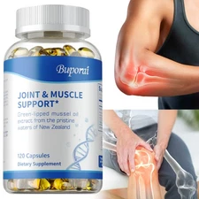 Joint & Muscle Support - Joint Health, Muscle Pain Relief, Increased Flexibility