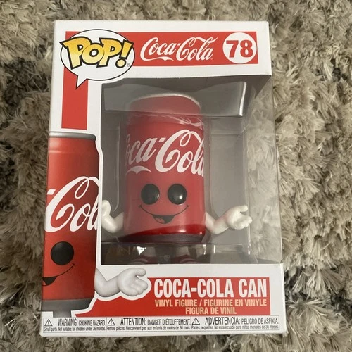 Funko Pop! Vinyl Coca-Cola Can #78 Figure Ad Icons Franchise Red White