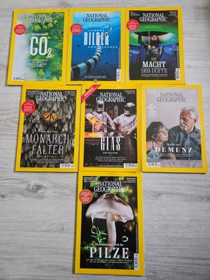 7 Ausgaben National Geographic November 23 - April 24