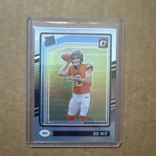 2024 Panini Donruss Optic - Rated Rookie Bo Nix #209 Holo Prizm (RC)