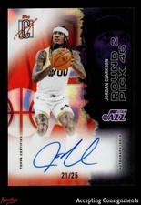 2025-26 Topps Signature Class Veteran Autograph Red Jordan Clarkson 21/25 AUTO