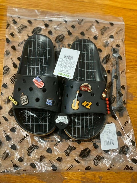 luke combs x crocs classic bootlegger slide