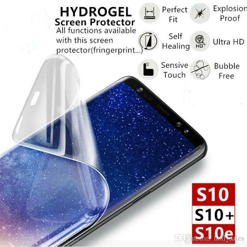 For SAMSUNG Galaxy S10 S20 Plus 5G NOTE TPU Hydrogel FILM Screen
