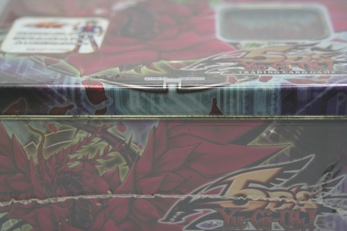 (500961) Yugioh 5Ds 2008 BLACK ROSE DRAGON COLLECTOR'S TIN - NON MINT - Picture 9 of 15