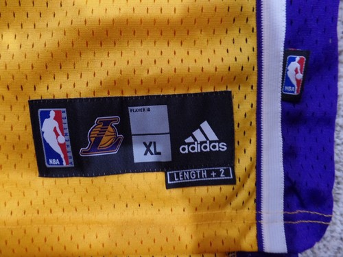Kobe Bryant Los Angeles Lakers Adidas Gold Swingman Trikot 7993A Neu Etikett - Bild 6 von 7